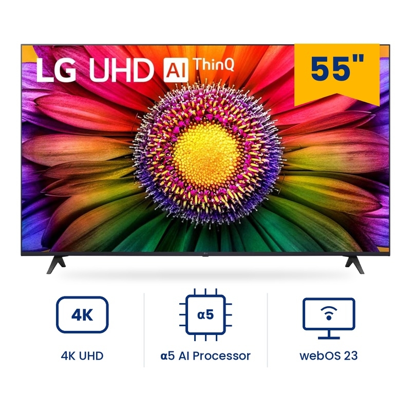 شاشة تلفزيون سمارت ال جي 4K 55 بوصة