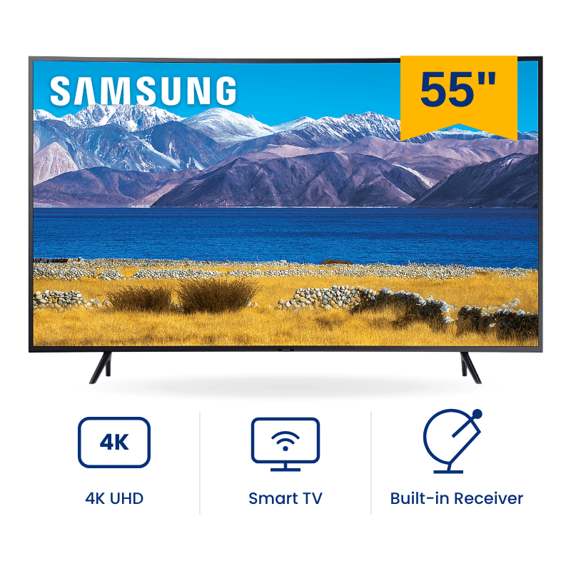 شاشة سمارت سامسونج كيرف 55 بوصة 4K UHD