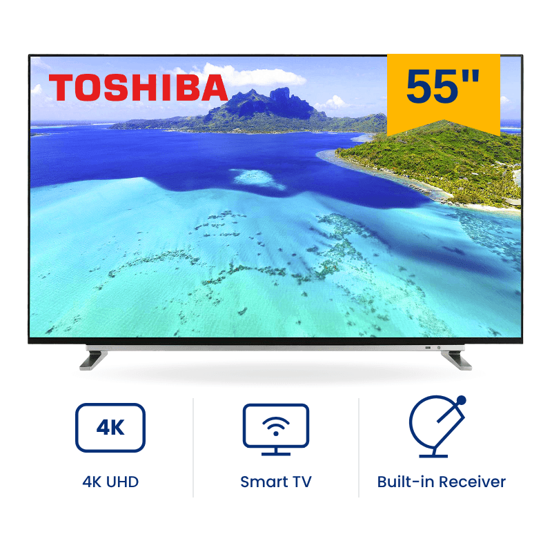 شاشة سمارت توشيبا 55 بوصة 4K UHD