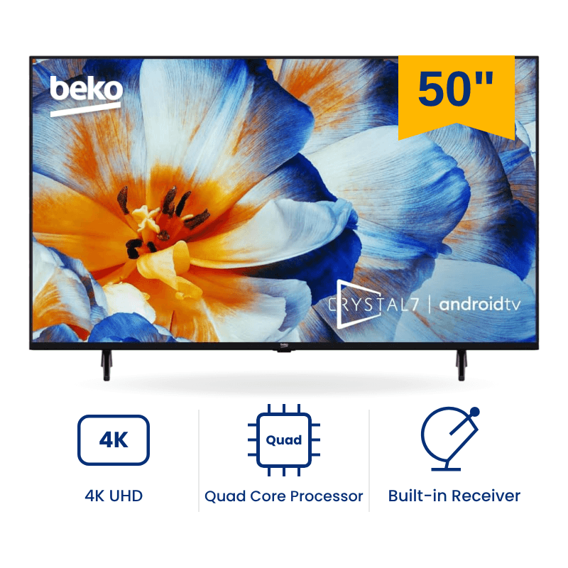 شاشة سمارت أندرويد بيكو 50 بوصة 4K UHD