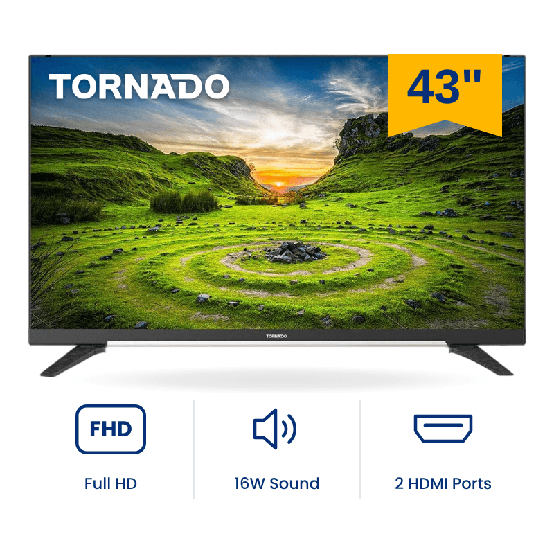 شاشة تورنيدو 43 بوصة FULL HD