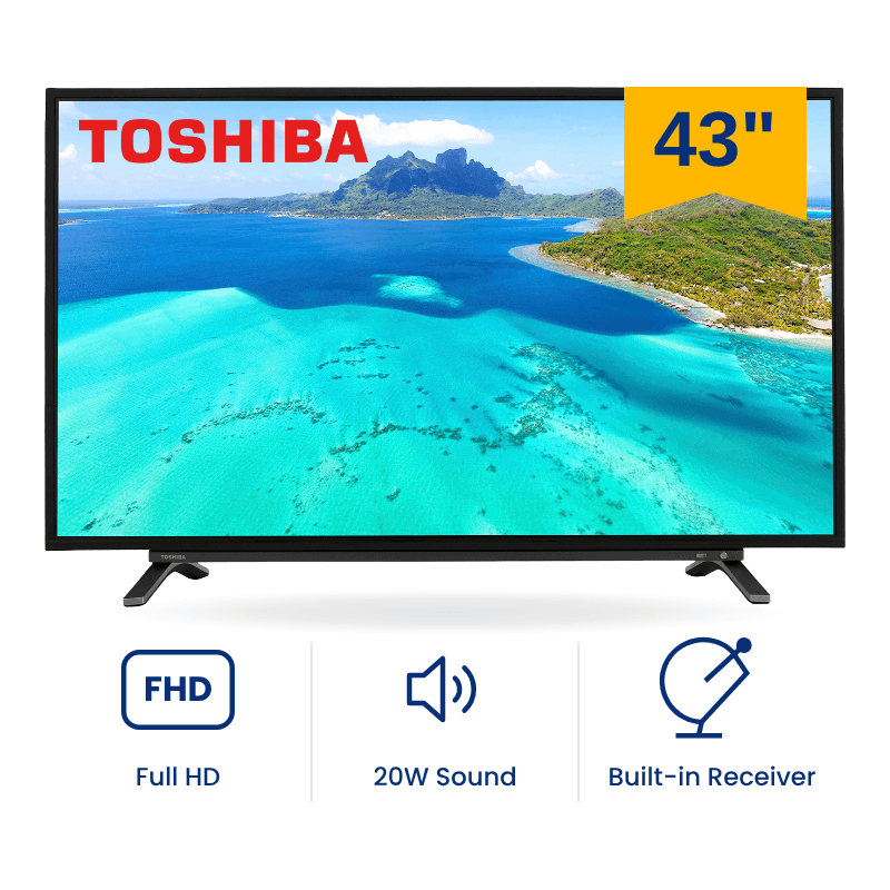 شاشة توشيبا 43 بوصة FULL HD