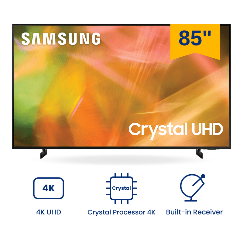 شاشة سمارت سامسونج كريستال UHD 85 بوصة 4K UHD