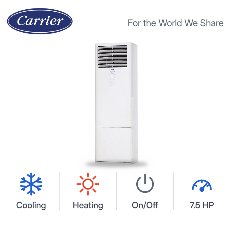 Carrier Elegant Pro Free Stand Air Conditioner 7.5 HP Cooling & Heating