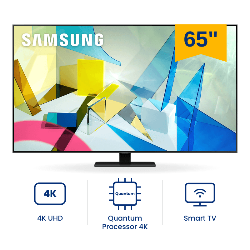 شاشة سمارت QLED سامسونج Q80T 65 بوصة 4K UHD