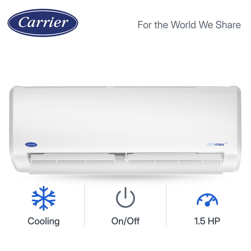 Carrier Optimax Pro Split Air Conditioner 1.5 HP Cooling Only