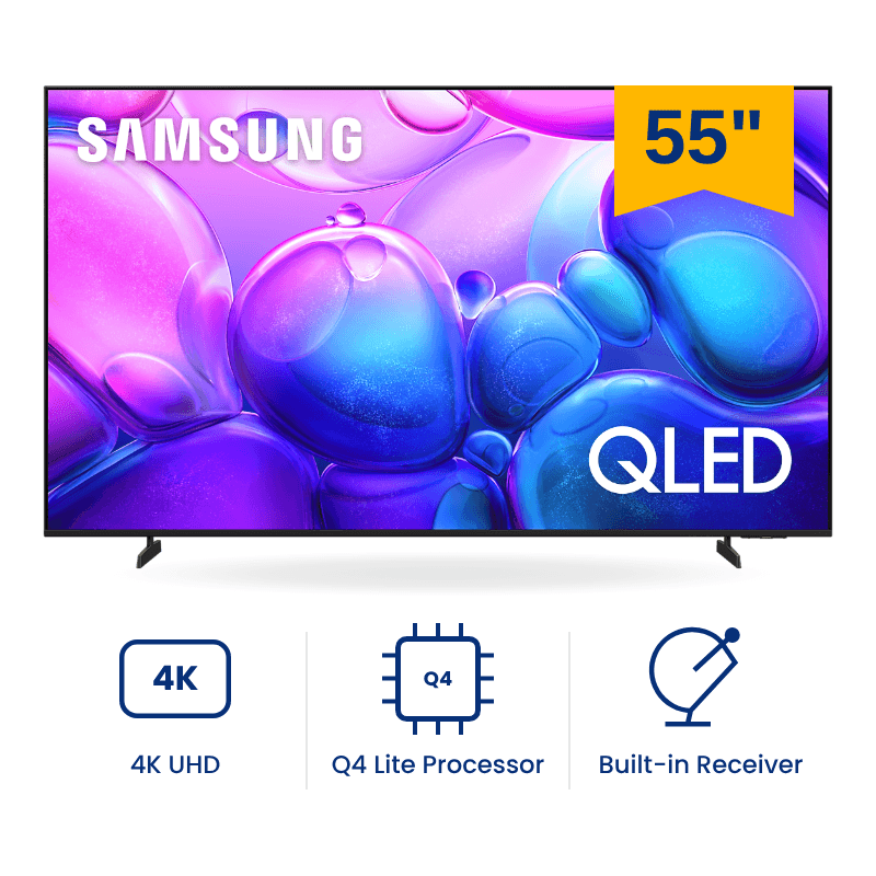 شاشة سمارت QLED سامسونج 55 بوصة 4K UHD