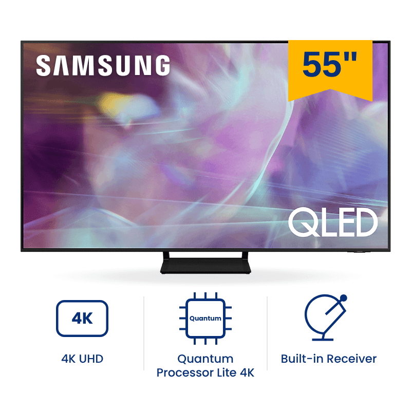 شاشة سمارت QLED سامسونج Q60 55 بوصة 4K UHD